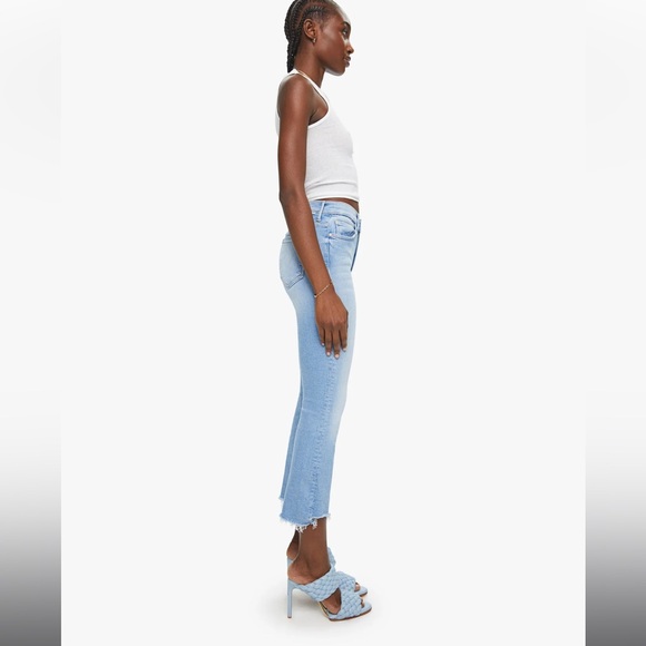 MOTHER The Insider Crop Step Fray - Picture 2 of 7